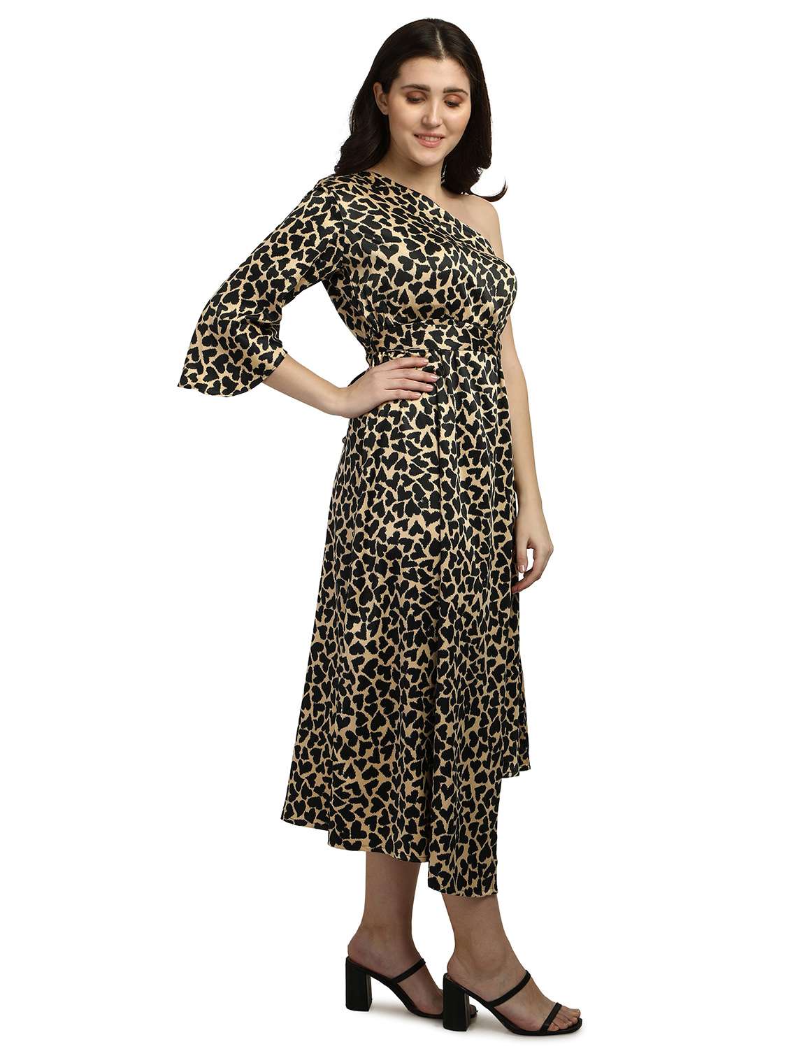 women's  polka dots dress