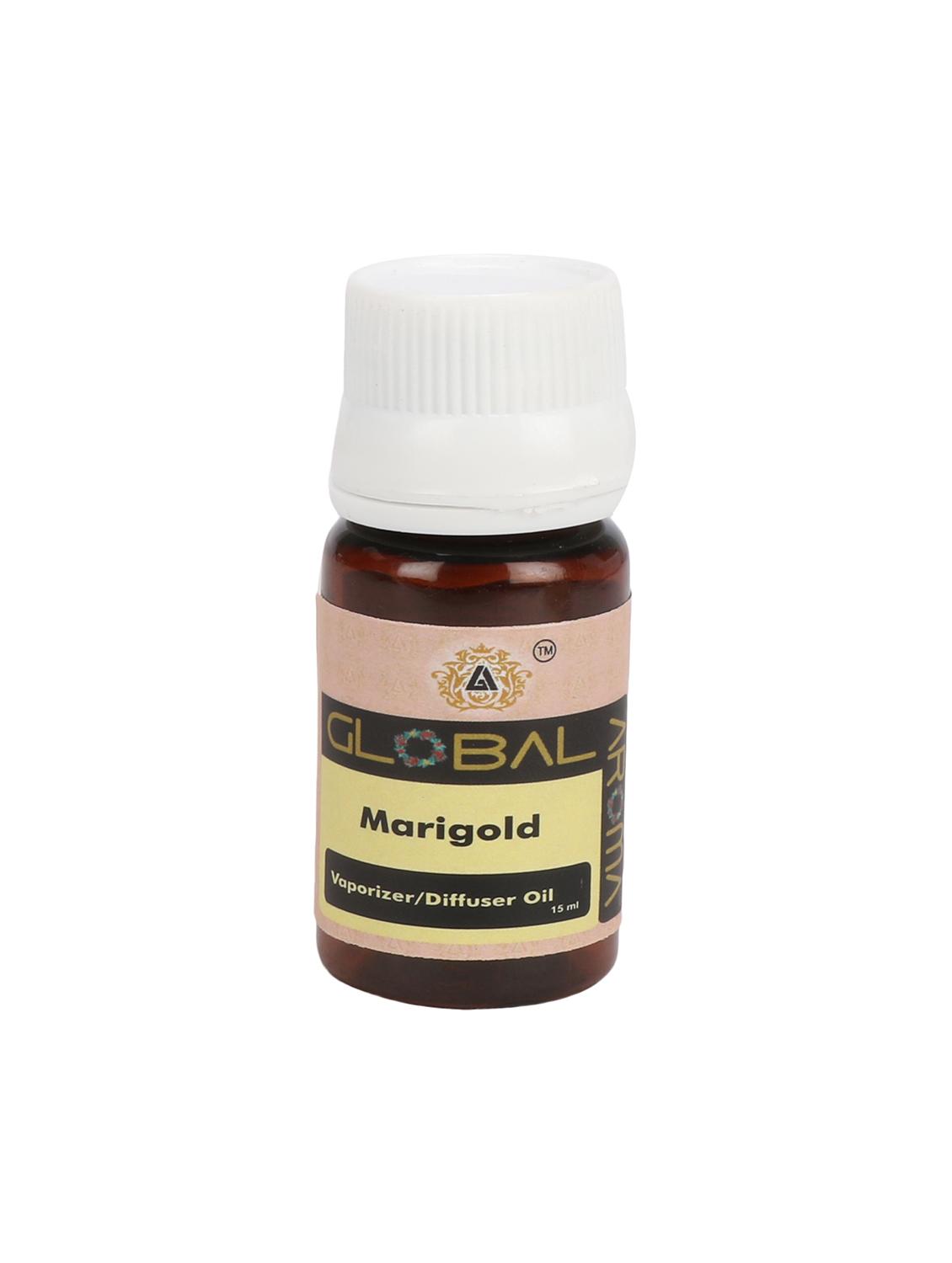 global aroma marigold aroma oil - 15ml diffuser oil, candle burner & electric diffuser for home fragrance - 18289987 - Standard Image - 3