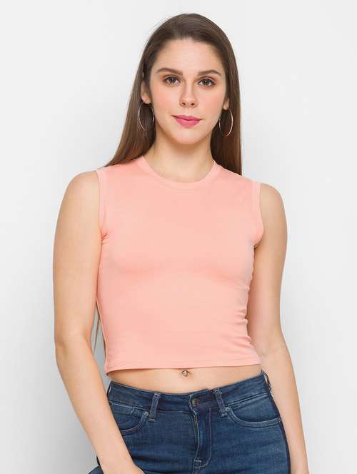 women's plain crew neck t-shirt - 18291559 -  Standard Image - 0