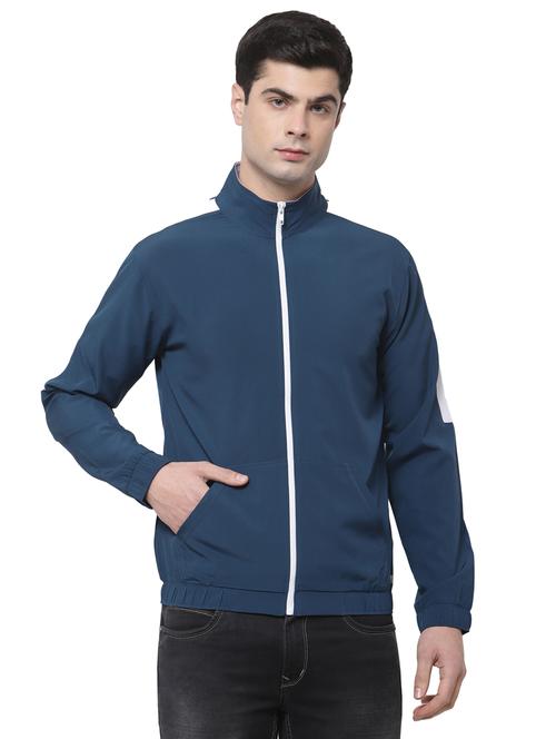 teal solid casual jacket - 18292559 -  Standard Image - 0