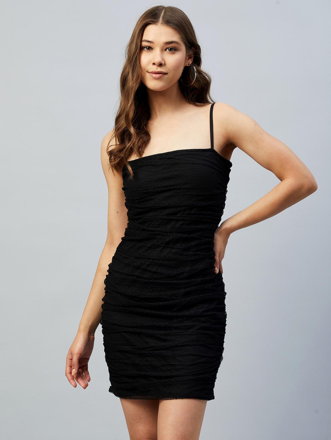 women's bodycon swiss dots dress - 18292647 - Zoom Image - 0