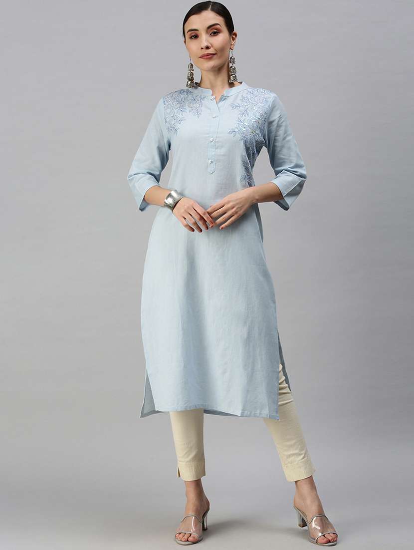 women's straight kurta