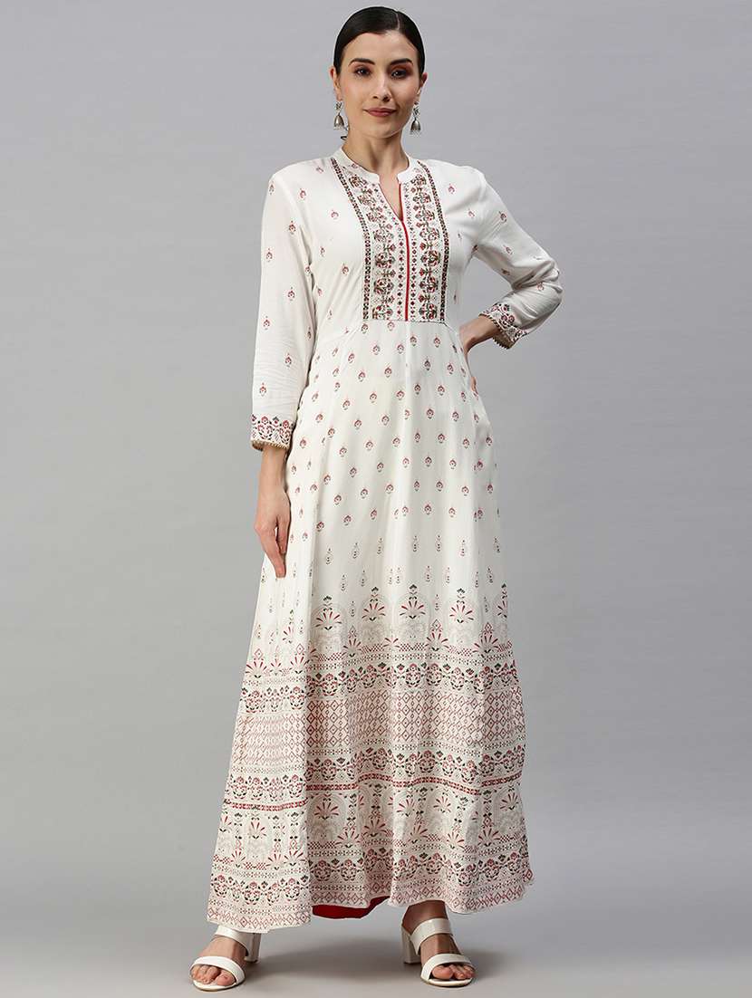 women's flared kurta - 18292938 -  Zoom Image - 0