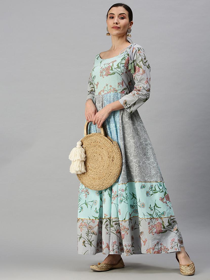 women's flared kurta - 18292955 - Standard Image - 3