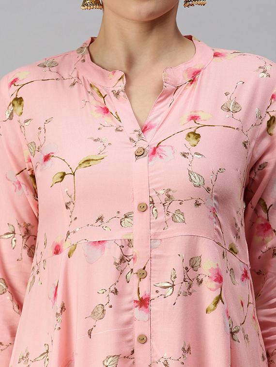 women's asymmetric kurta - 18292975 - Standard Image - 5