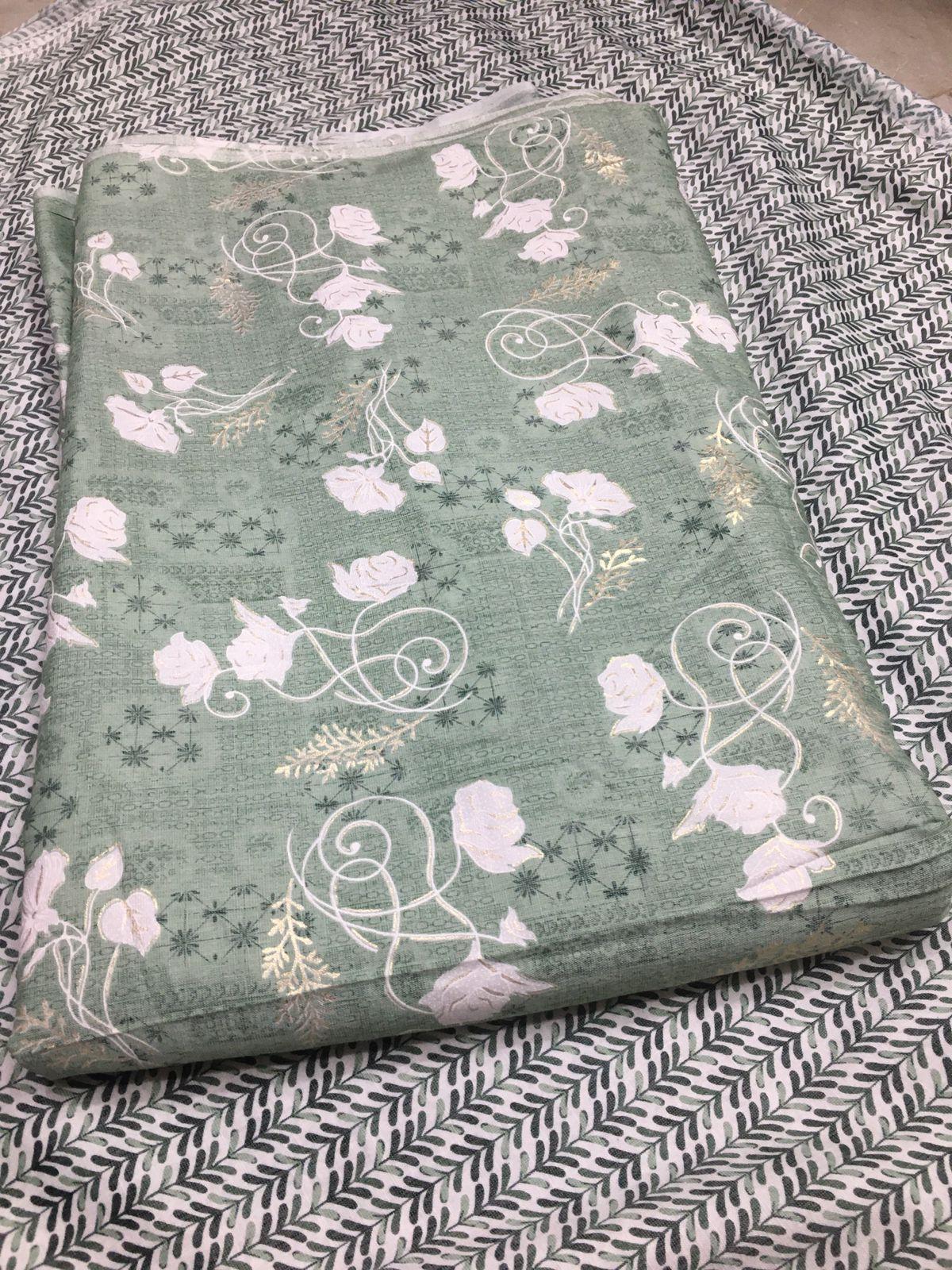 cotton unstitched suit  - 18293579 -  Zoom Image - 0