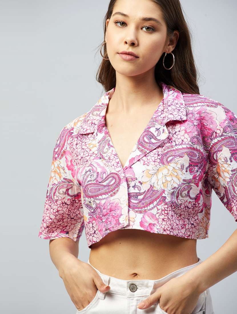 women's boxy collared top - 18293735 -  Standard Image - 3