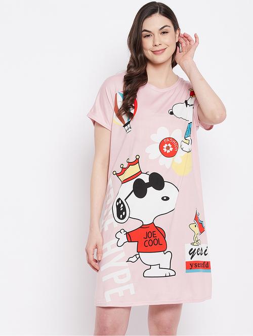 round neck printed sleepshirts - 18294258 -  Standard Image - 0
