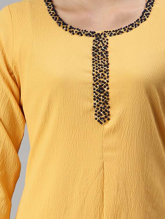 women's straight kurta - 18294527 -  Standard Image - 3