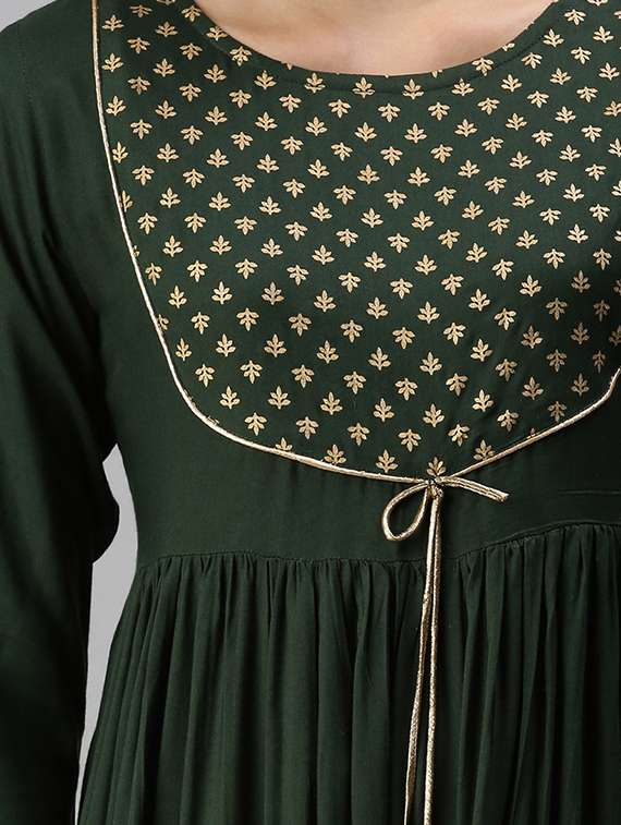 women's flared kurta - 18294540 - Standard Image - 3