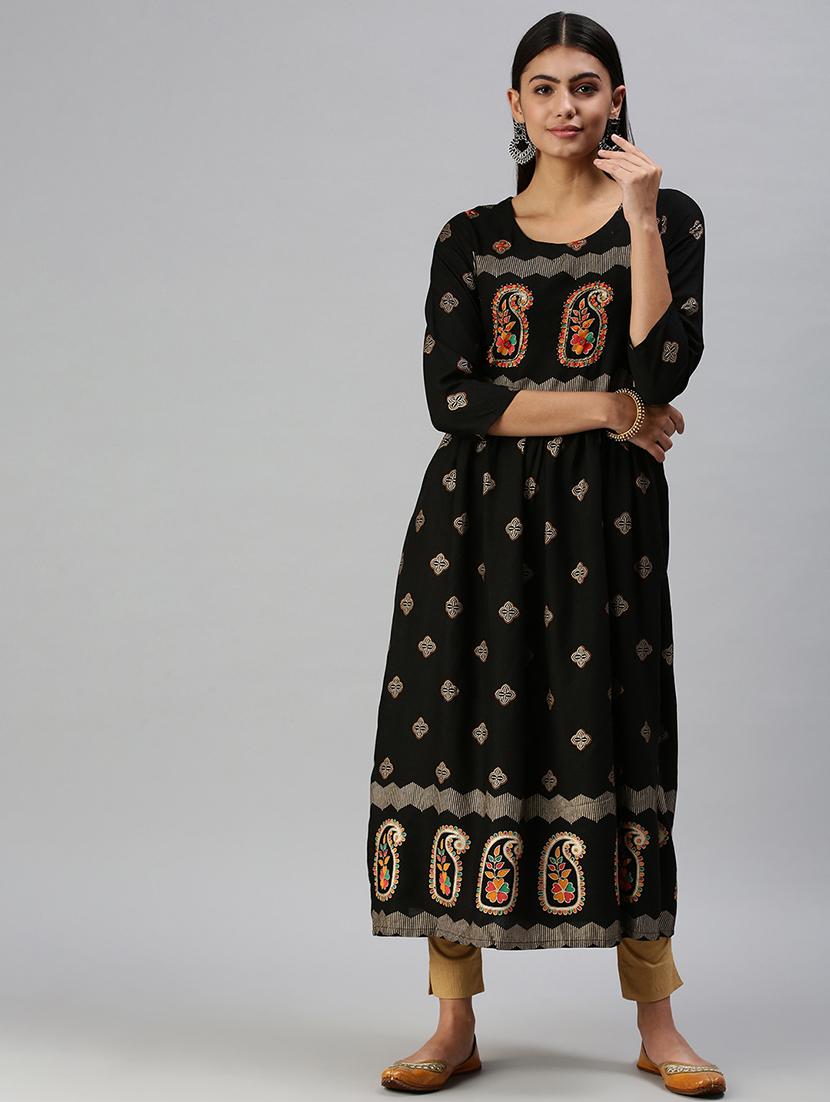 women's flared kurta - 18294541 -  Zoom Image - 0