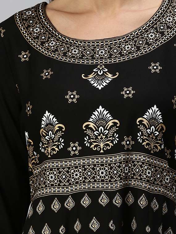 women's flared kurta - 18294542 -  Standard Image - 3