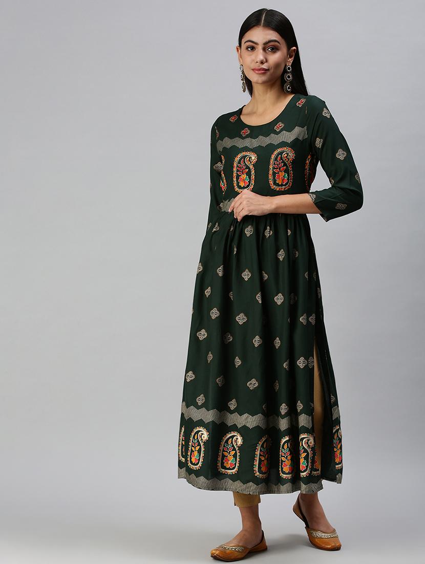 women's straight kurta - 18294544 - Zoom Image - 0