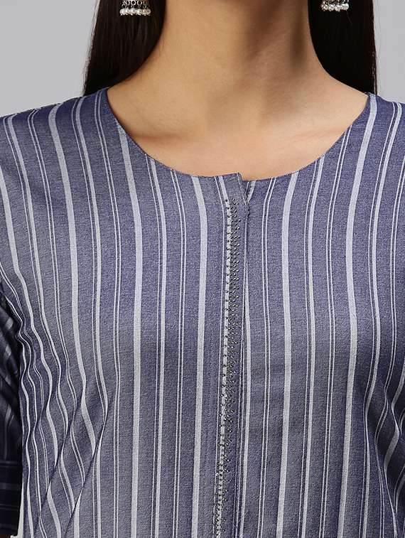 women's straight kurta - 18294570 -  Standard Image - 3