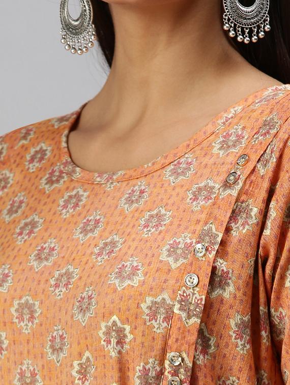 women's flared kurta - 18294601 - Standard Image - 3