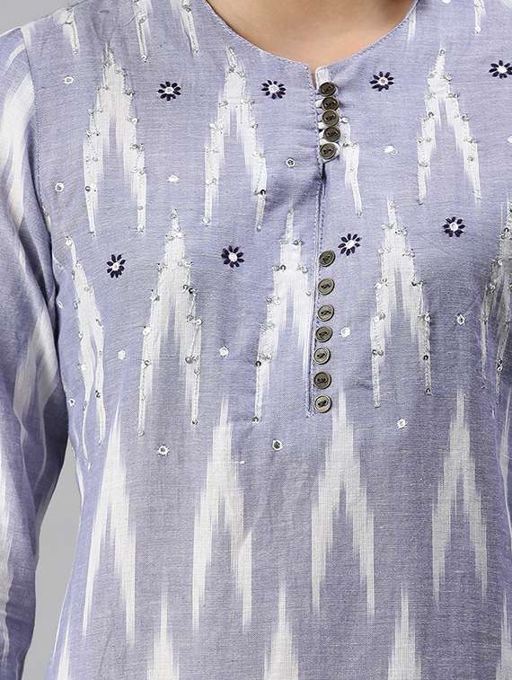 women's straight kurta - 18294609 -  Standard Image - 3