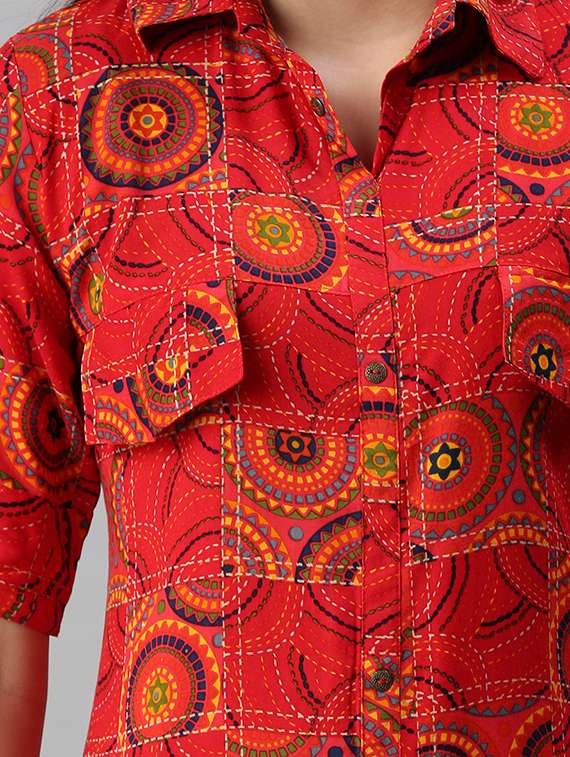 women's straight kurta - 18294626 -  Standard Image - 3