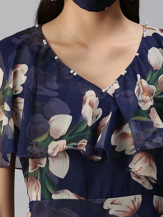 women's flared kurta - 18294649 - Standard Image - 3