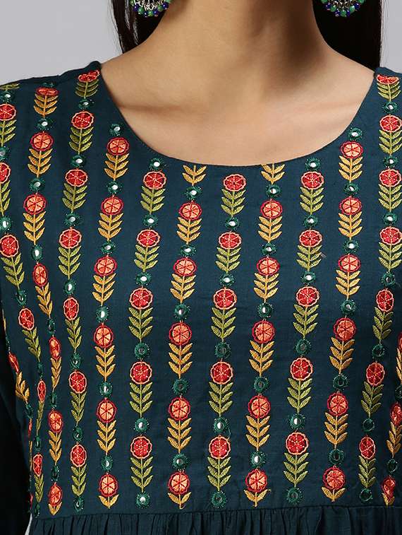 women's a-line kurta - 18294656 - Standard Image - 3