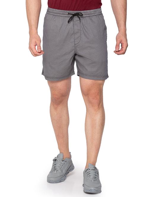 black printed short - 18294792 -  Standard Image - 0
