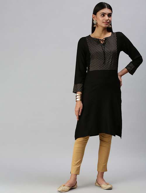women's straight kurta - 18294798 -  Standard Image - 0