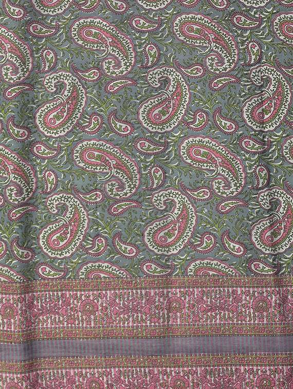 women paisley kurta pant set with dupatta - 18294899 -  Standard Image - 5