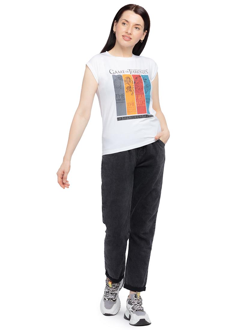 round neck printed tees - 18295015 - Standard Image - 3