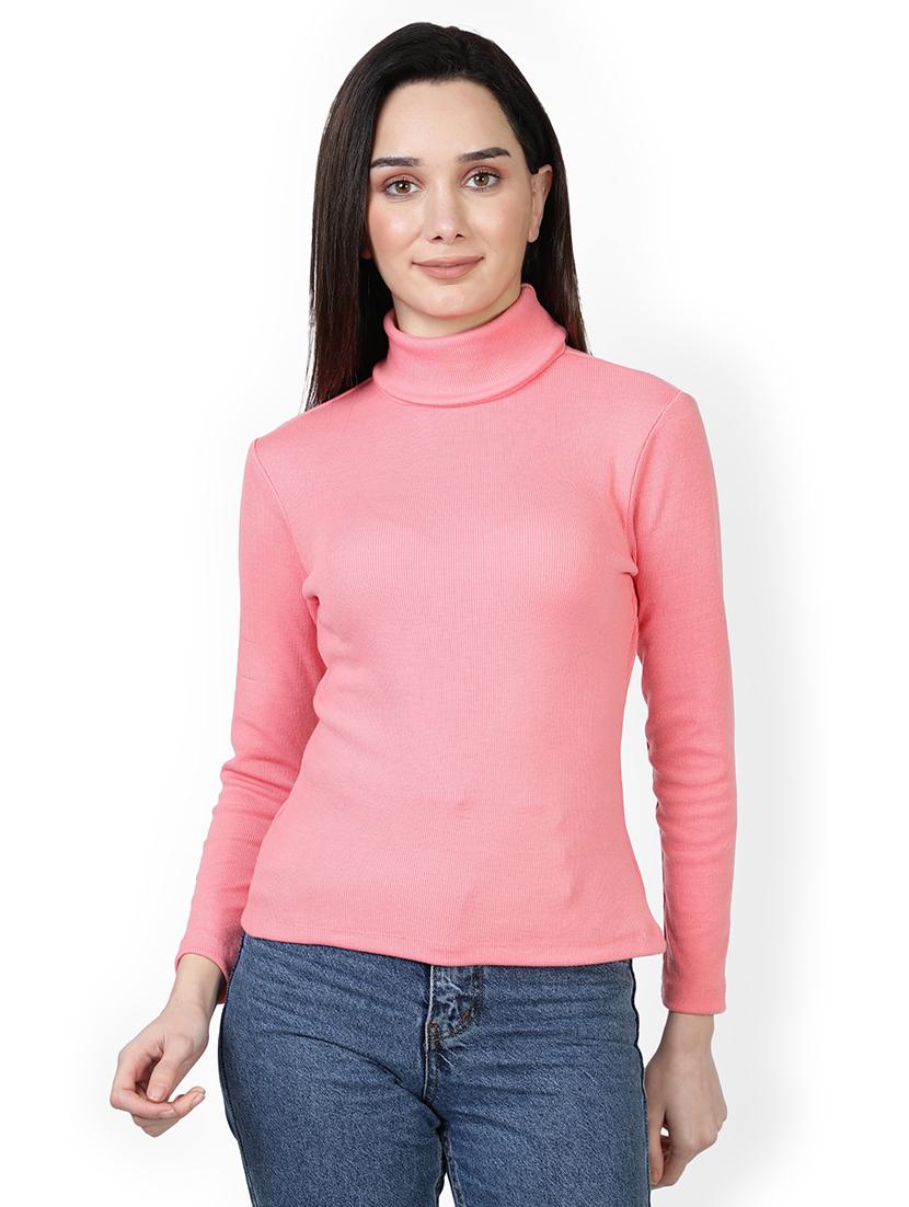 turtle neck solid top - 18296228 - Zoom Image - 0