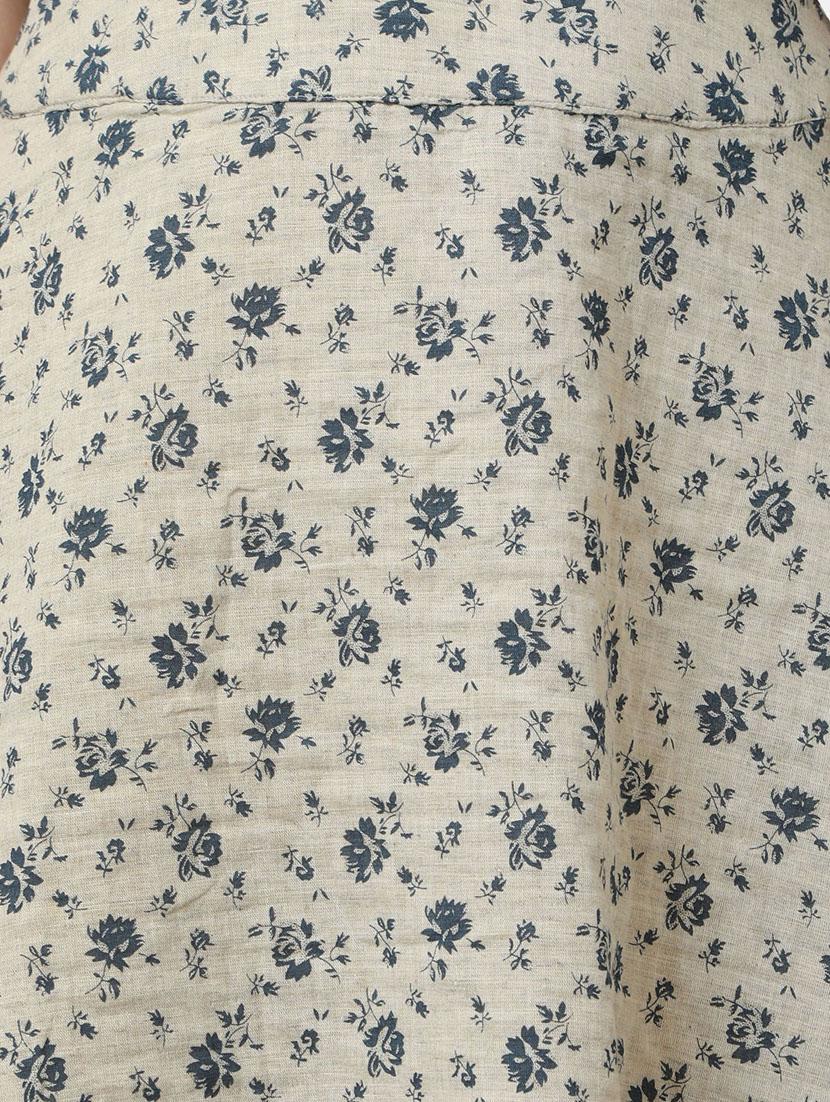 mid rise printed flared skirt - 18297823 - Standard Image - 3