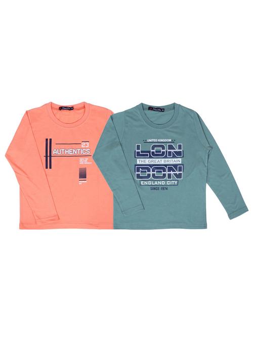 set of 2 pcs printed t-shirt - 18299222 - Standard Image - 0
