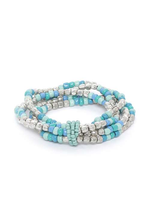 blue plastic bangle bracelet - 18300606 -  Standard Image - 0