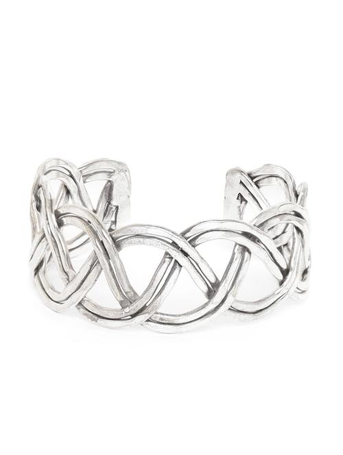silver brass cuffs bracelet - 18300623 -  Standard Image - 0