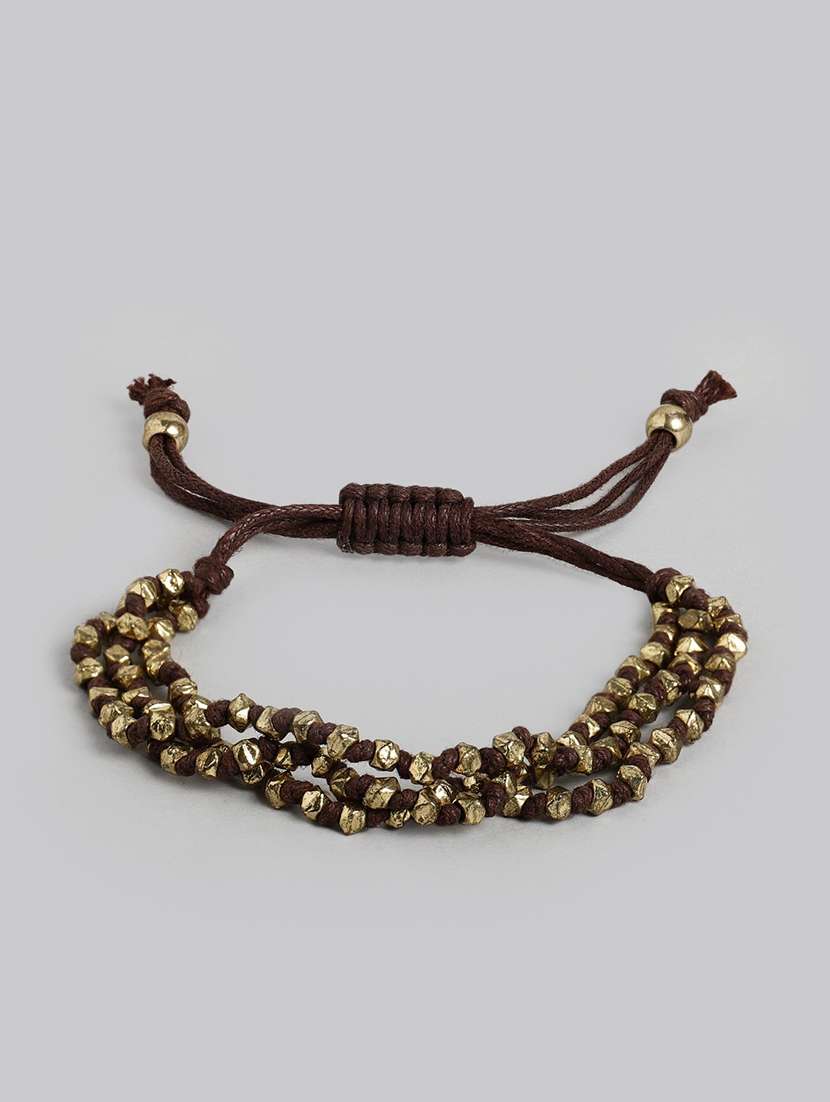brown metal links bracelet - 18300628 -  Zoom Image - 0