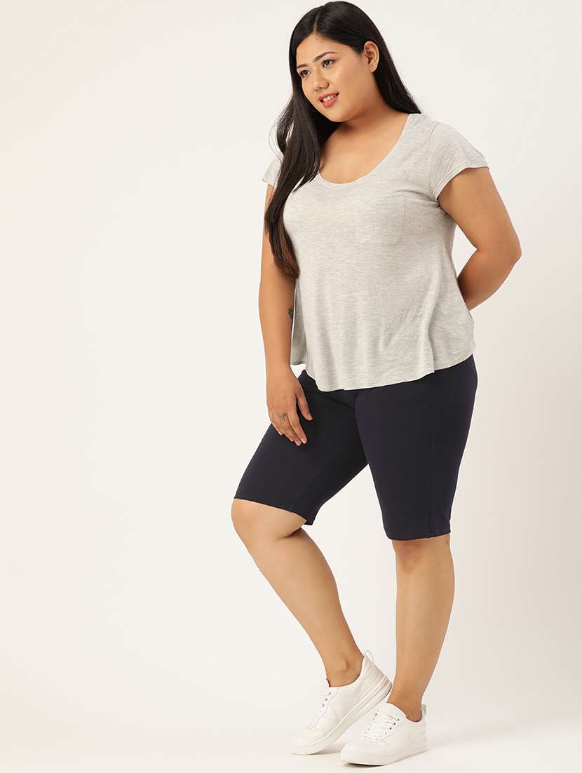 mid rise solid short - 18302710 - Standard Image - 3