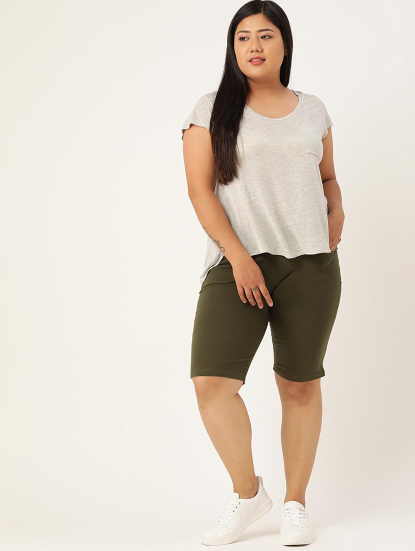 mid rise solid short - 18302712 - Standard Image - 3