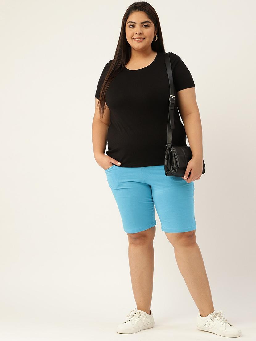 mid rise solid short - 18302713 - Standard Image - 3