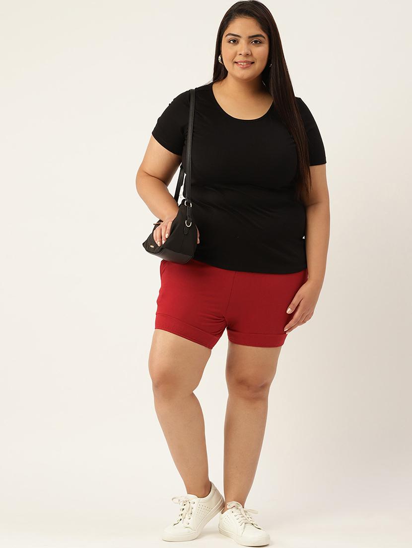 mid rise plus short - 18303576 - Standard Image - 3