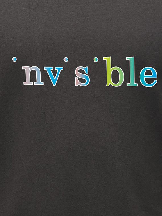 grey chest printed t-shirt - 18304185 - Standard Image - 3