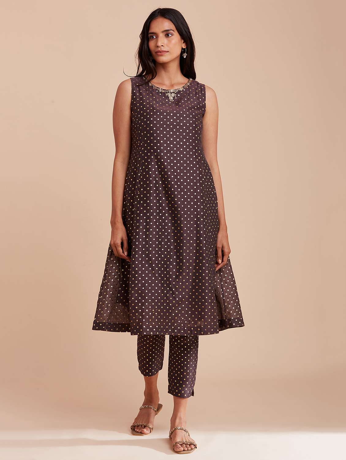women's flared kurta
