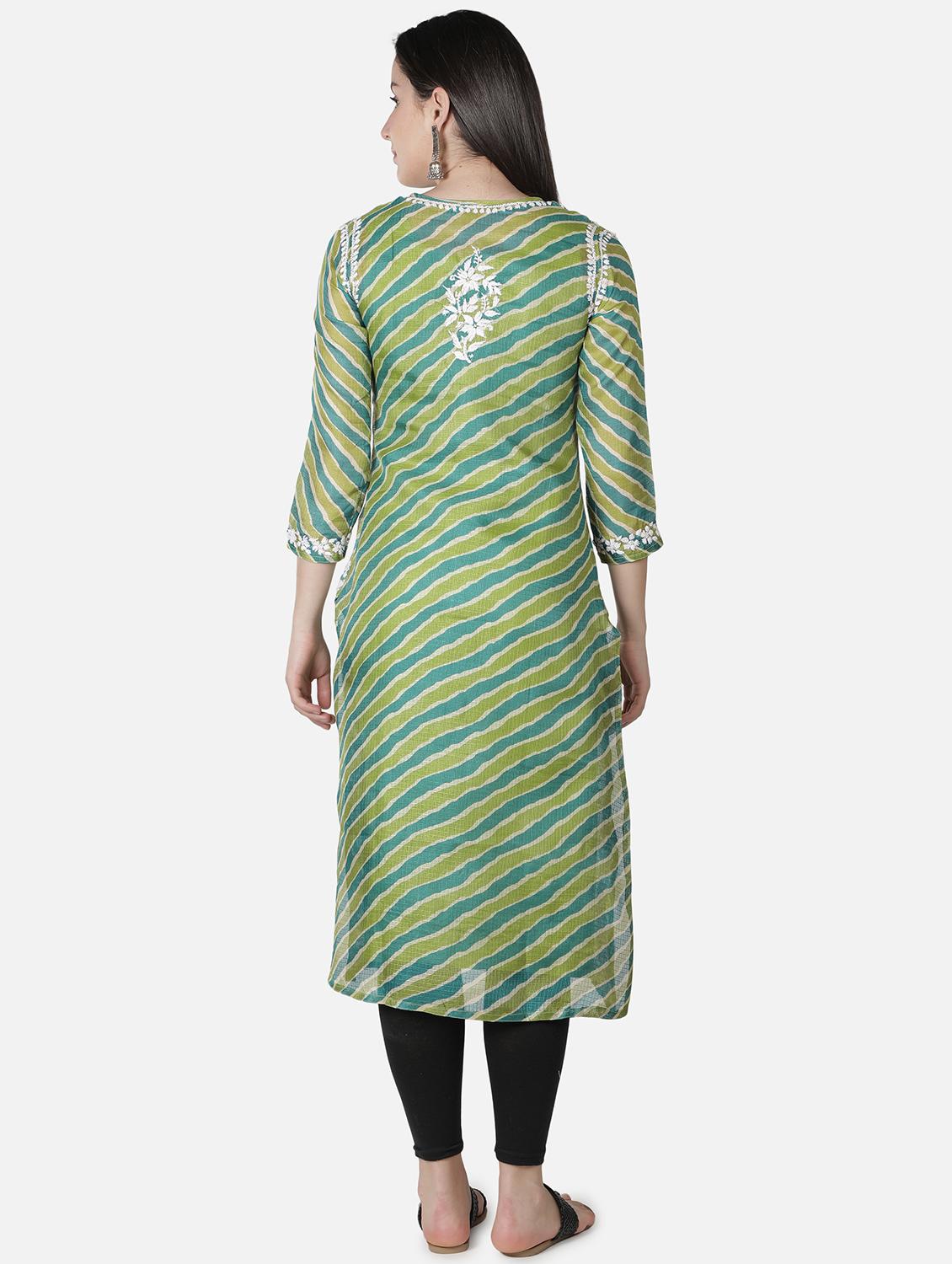women's straight kurta - 18304852 - Standard Image - 3