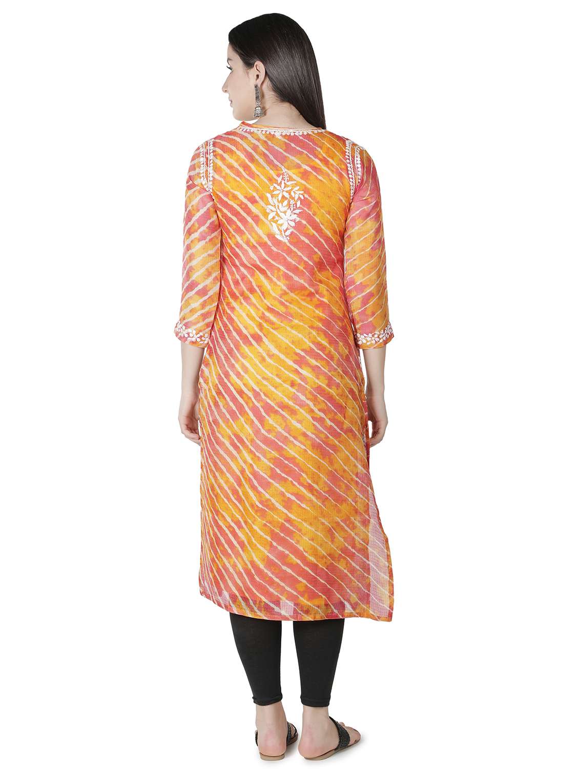 women's straight kurta - 18304853 -  Standard Image - 3