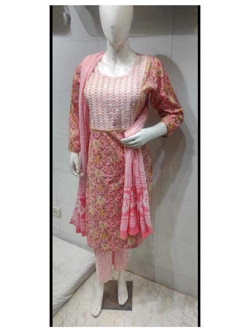 trousers suit with dupatta  - 18304868 -  Standard Image - 0