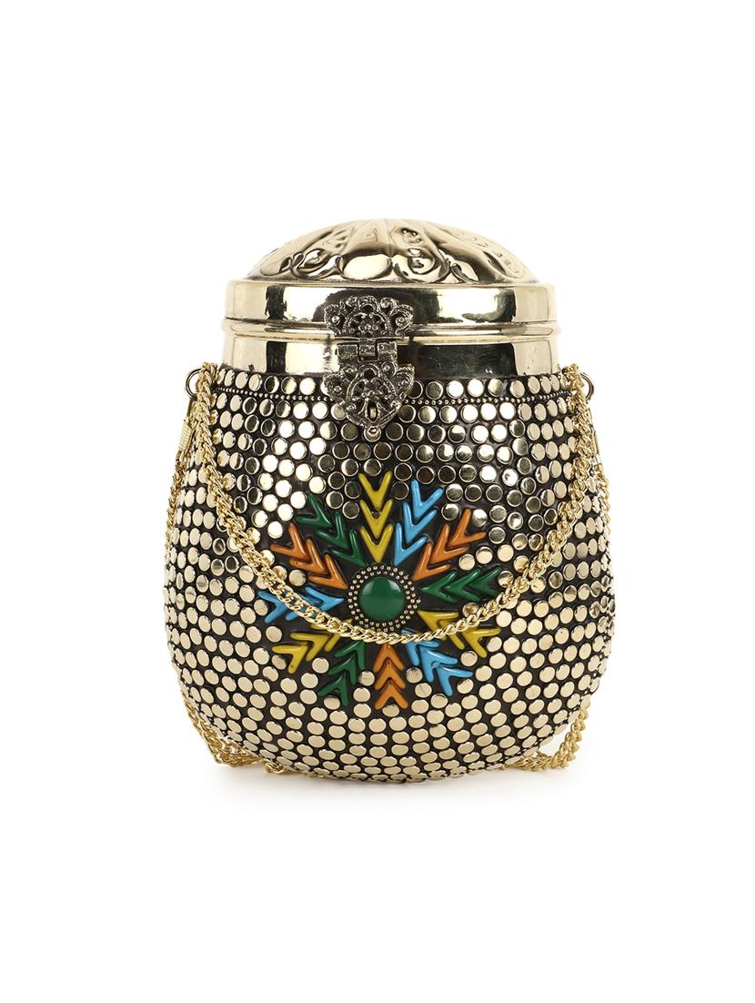  embellished box clutch - 18305581 -  Zoom Image - 0