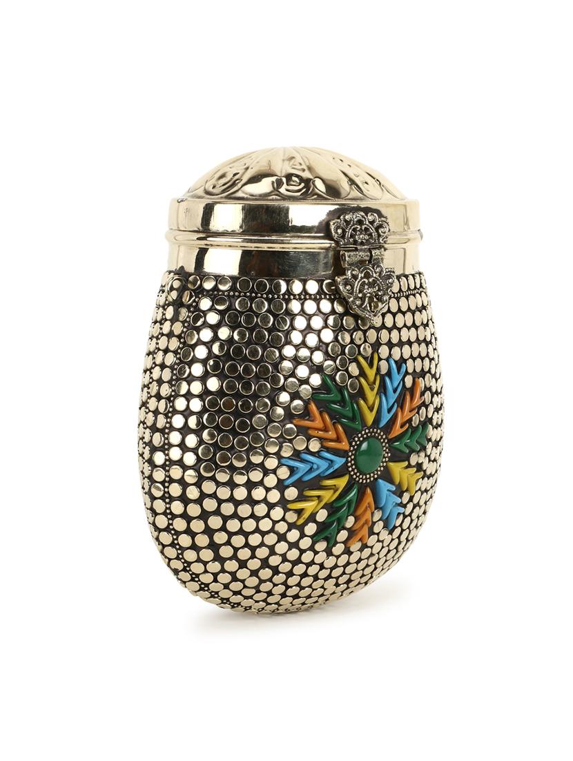 embellished box clutch - 18305581 - Standard Image - 5
