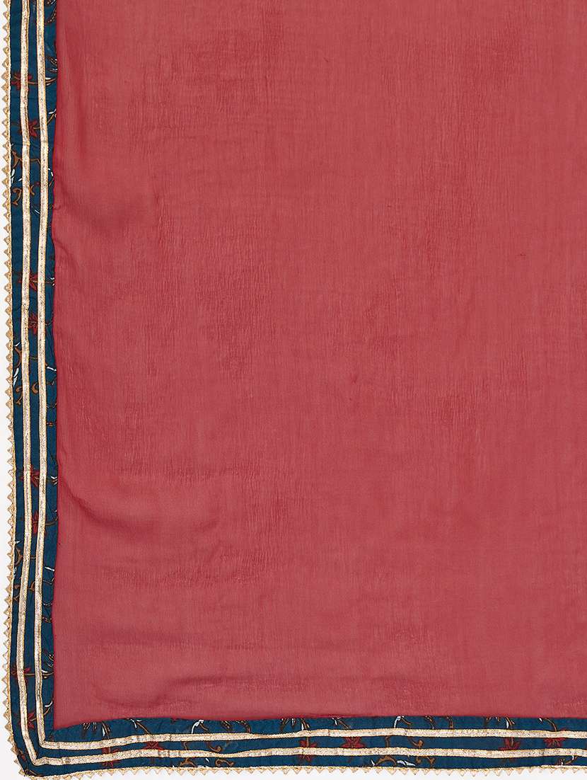 teal cotton suit  set - 18306087 -  Standard Image - 5