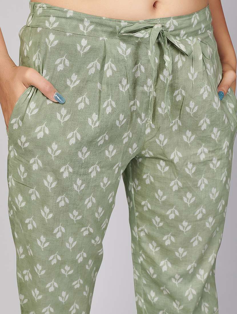 peach cotton suit  set - 18306107 -  Standard Image - 3