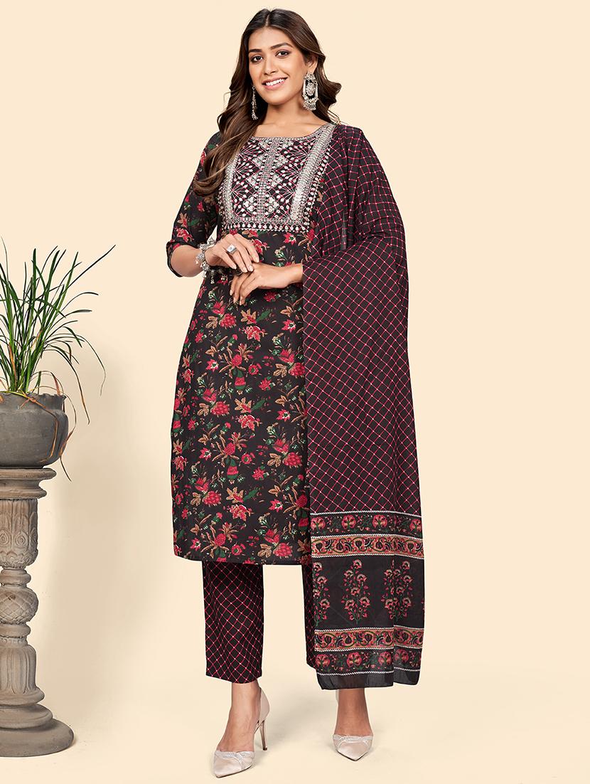 brown suit set