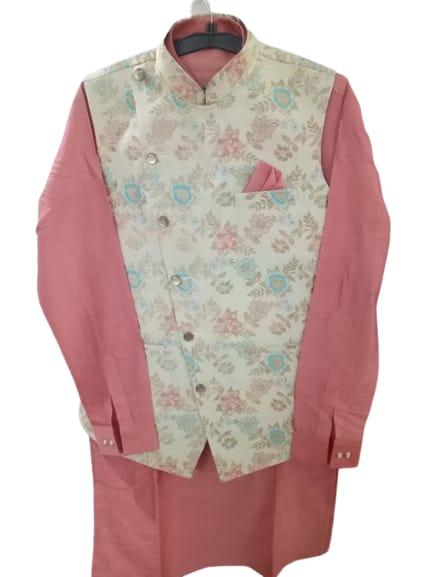 kurta with jacket set  - 18306386 -  Zoom Image - 0