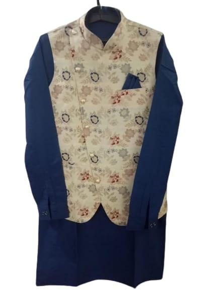 kurta with jacket set  - 18306387 -  Zoom Image - 0