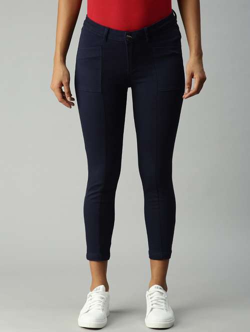 high rise stone washed denim jean - 18306516 -  Standard Image - 0